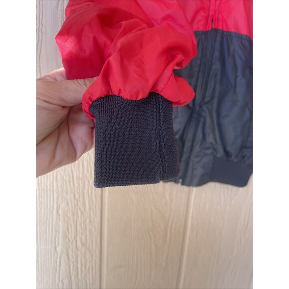 Vintage Chicago Bulls 1992 Kids Chalkline Jacket Wind Breaker Size 14-16 Zip Up - Picture 5 of 16